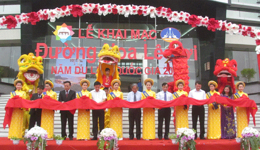 Thanh Hóa: Khai mạc đường hoa Lê Lợi chủ đề “Thanh Hóa-miền di sản